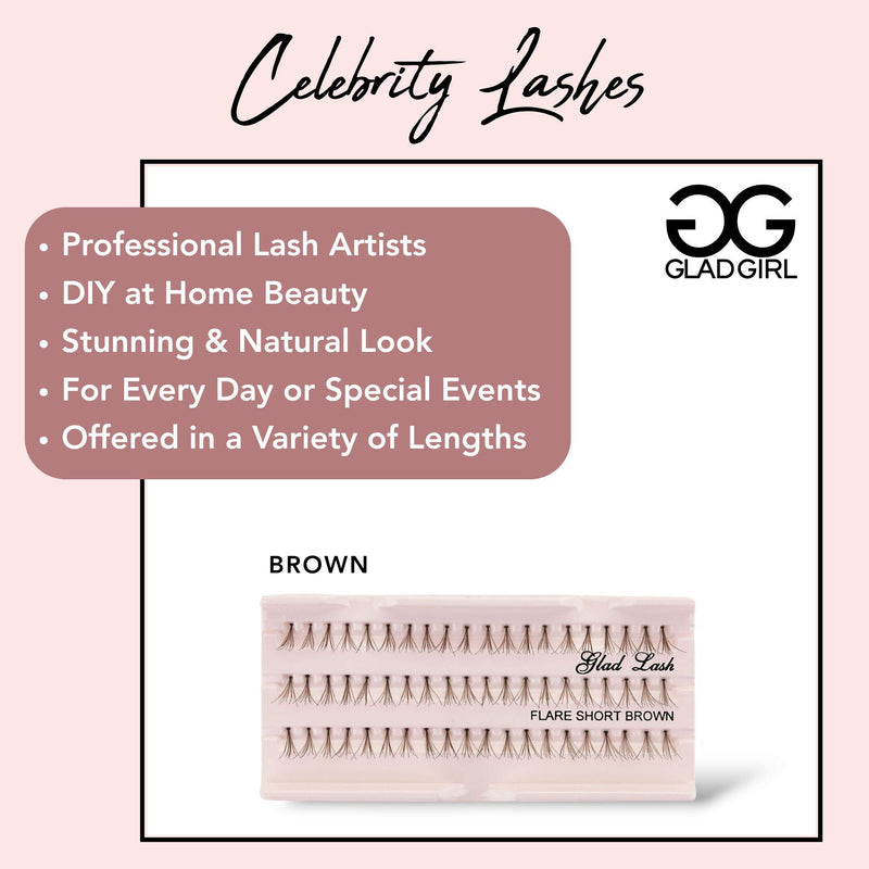 Celebrity Brown Lashes