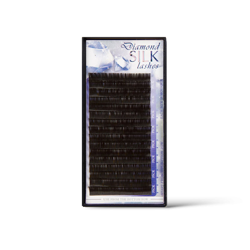Diamond Silk Gloss Lashes - C Curl