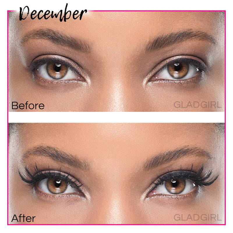 GladGirl False Lashes Bundle - December