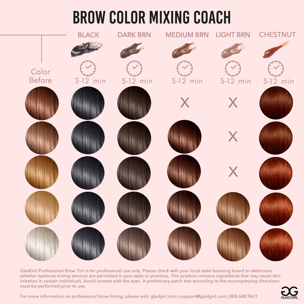 Professional Liquid eye Brow Tint - 15ml