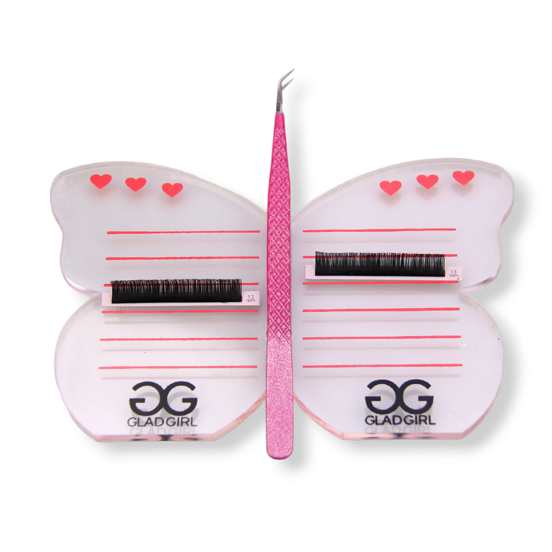 Acrylic Butterfly lash Extension Magnetic Palette