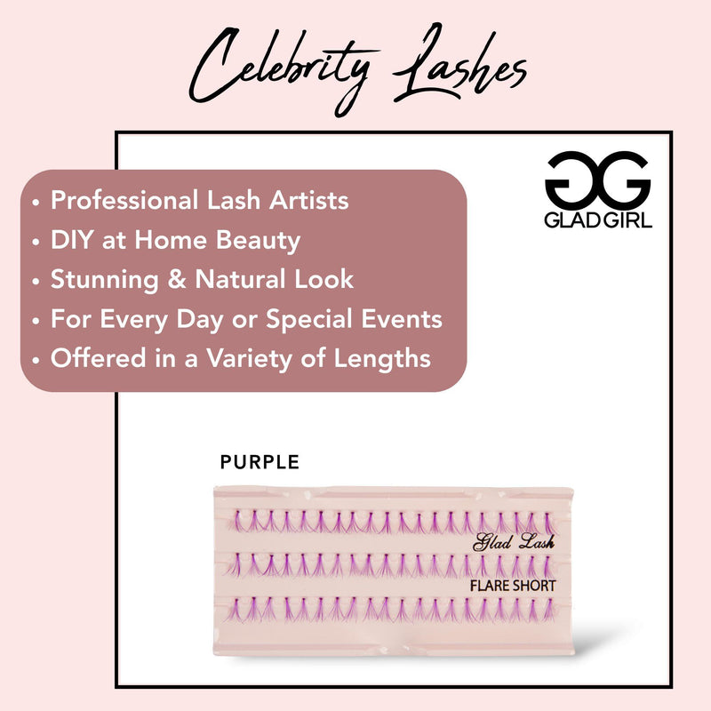 Celebrity Lashes - Purple