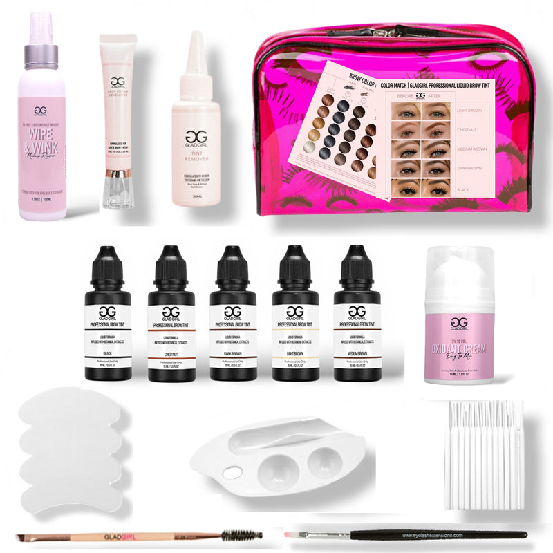 Complete Lash &amp; Brow Liquid Botanically-Infused Formula Tinting Kit