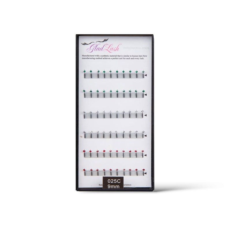 GladGirl Crystal Eyelashes - Classic - 0.25mm