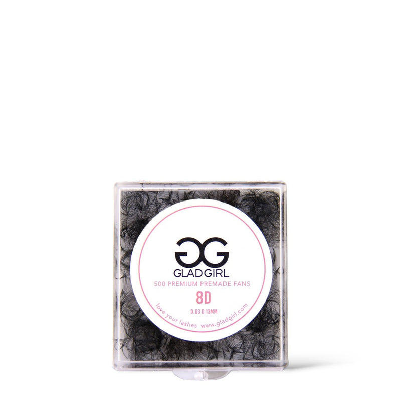 Off the Tray 8D Heat Bonded PreMade Lash Fans