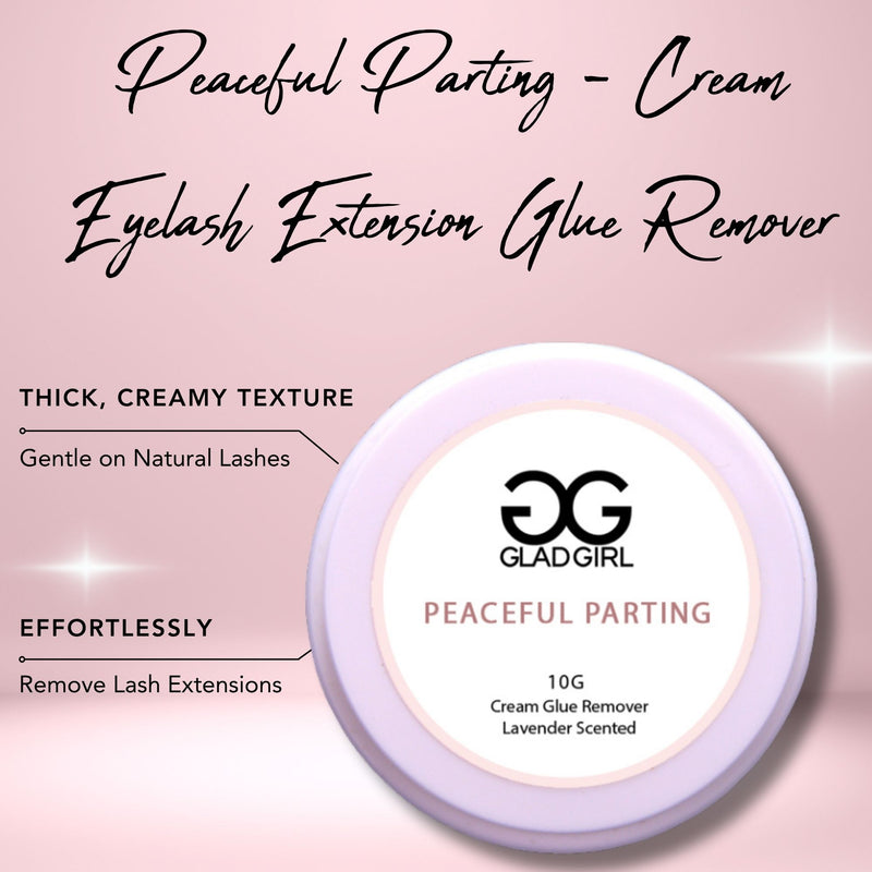 Peaceful Parting - Cream Eyelash Extension Glue Remover