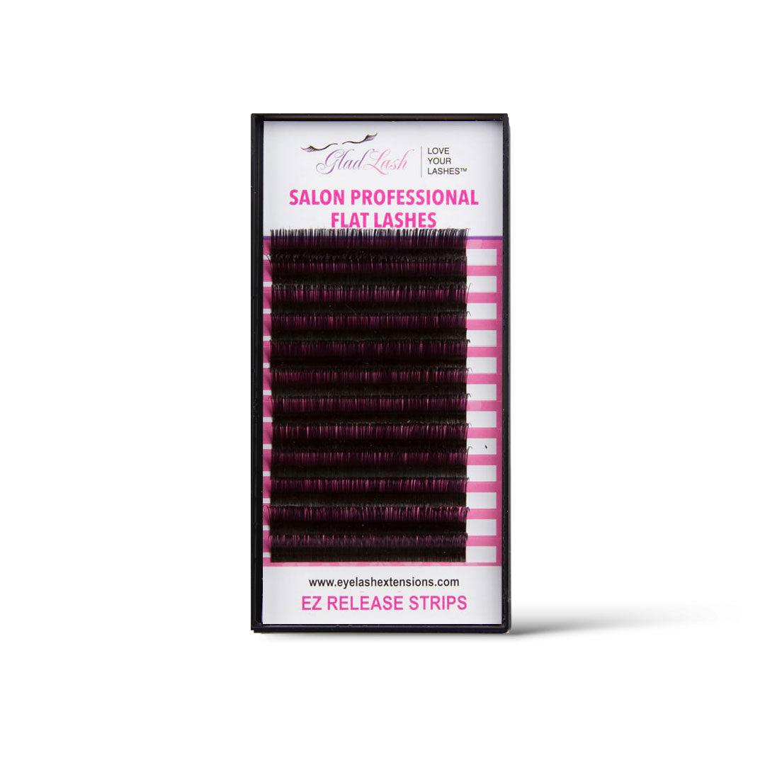 Salon Professional Flat Lashes - C Curl