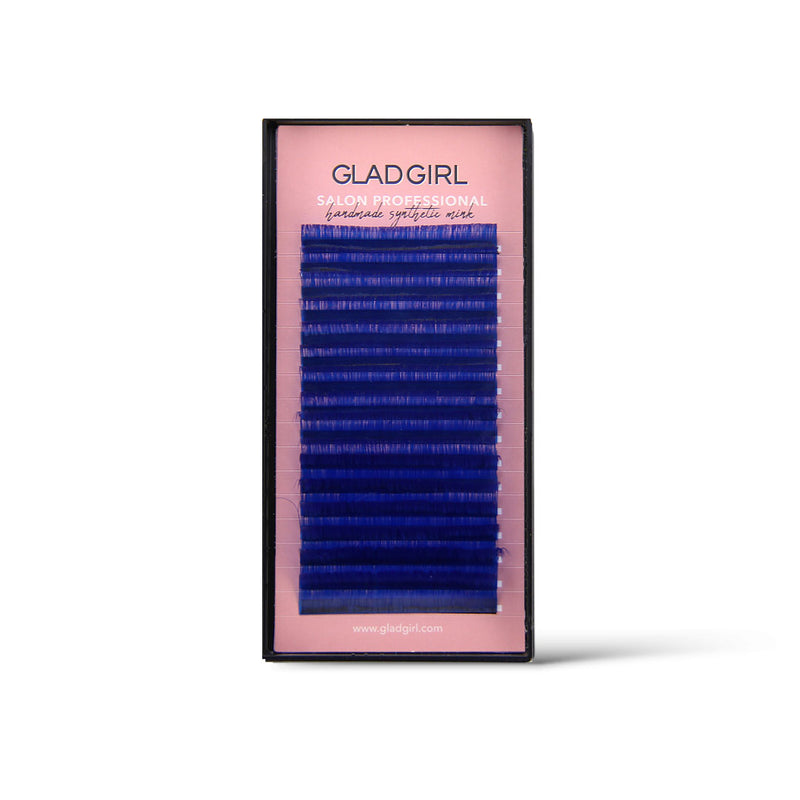 Salon Professional Mixed Length Blue Lashes