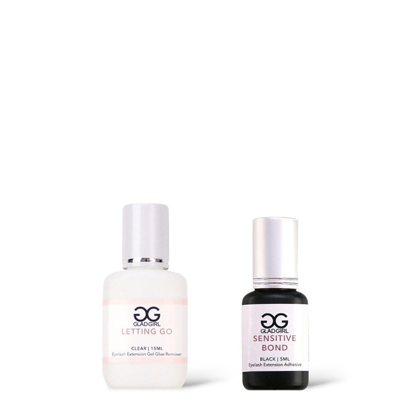 Sensitive Bond Eyelash Extension - 10ml glue and Remover 