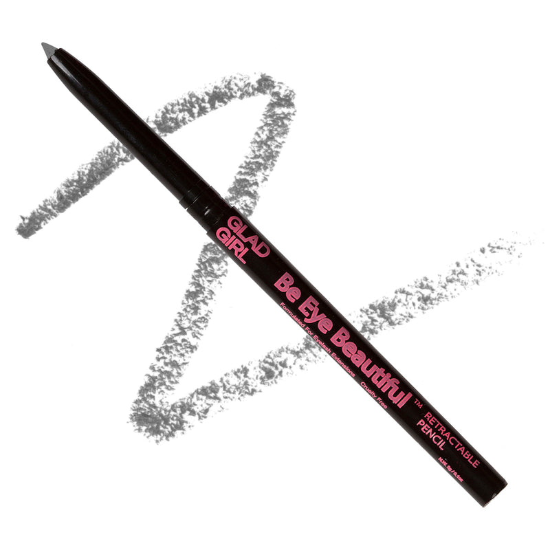 GladGirl Be Eye Beautiful - Retractable Eyeliner Pencil – Grey