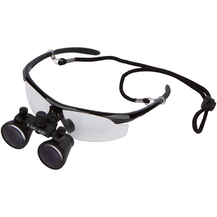 LED Light and Loupes for Eyelash Extension Application
