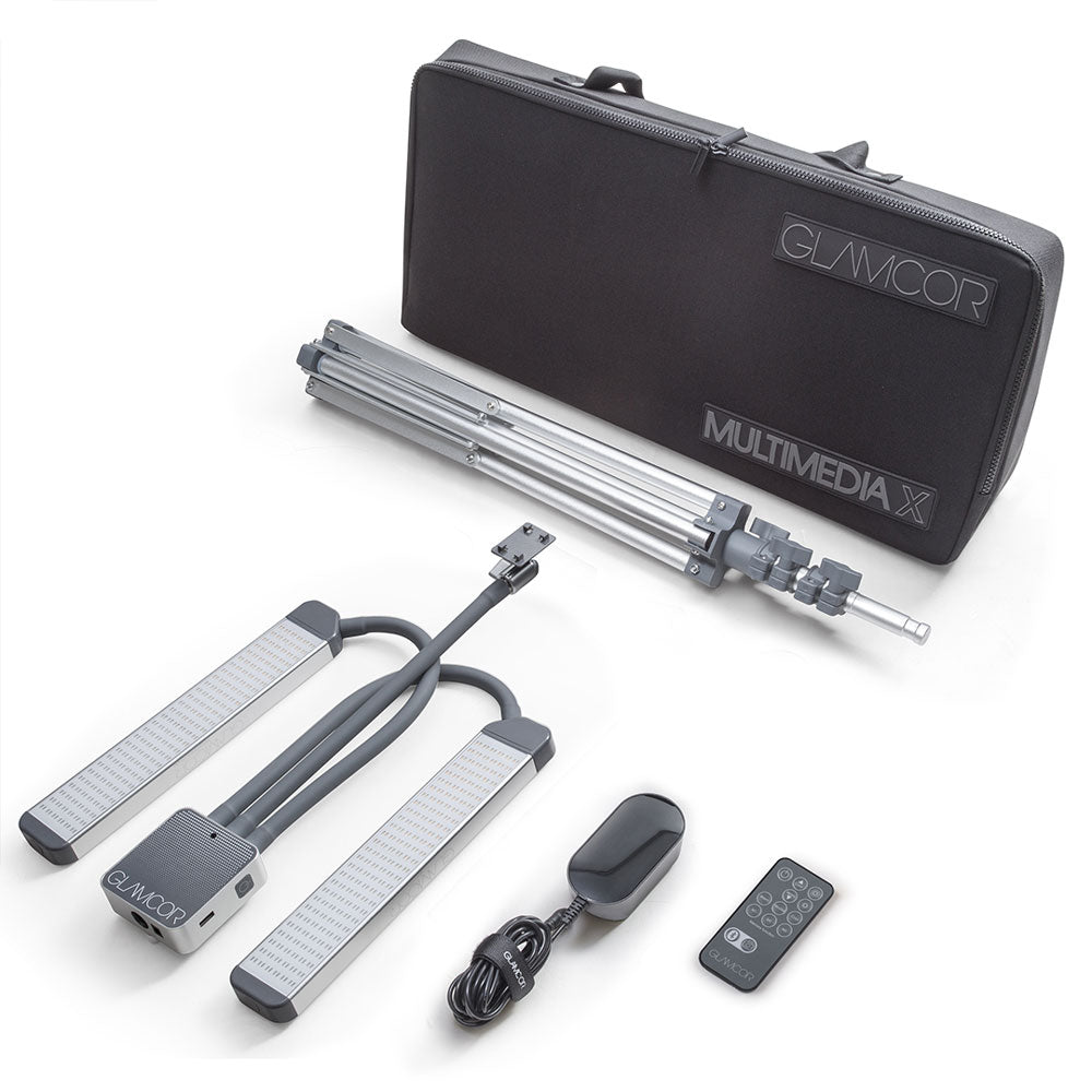 Glamcor MULTIMEDIA X Kit Contents