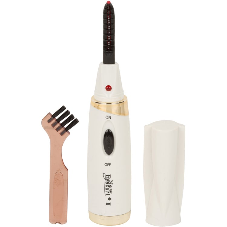 Heated Eyecurl II Hot Brush Eyelash Curler – White