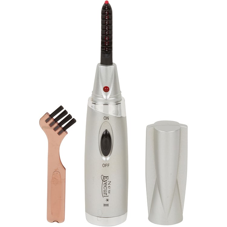 Heated Eyecurl II Hot Brush Eyelash Curler – Silver
