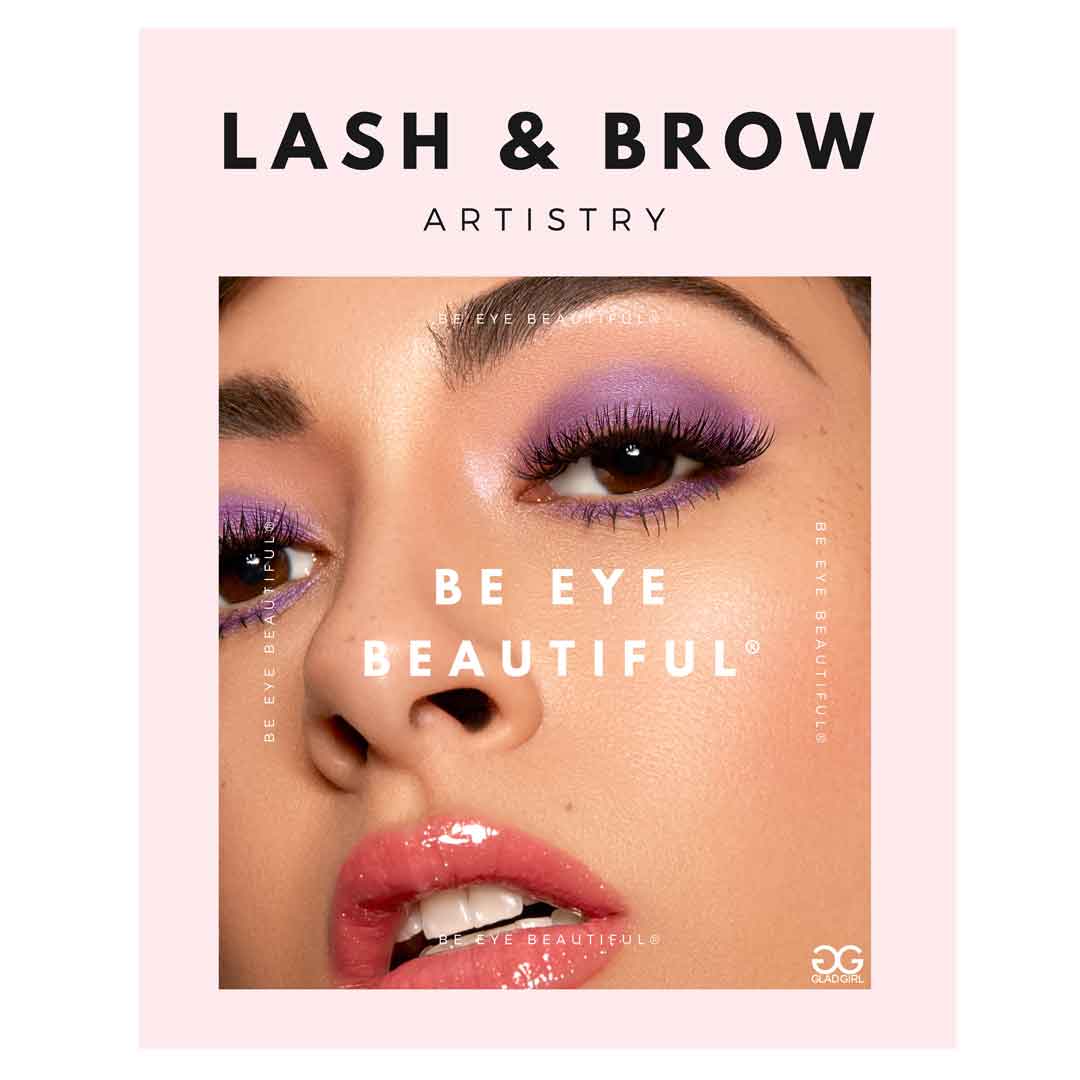 Free downloadable lash &amp;brow artist posters - style 1
