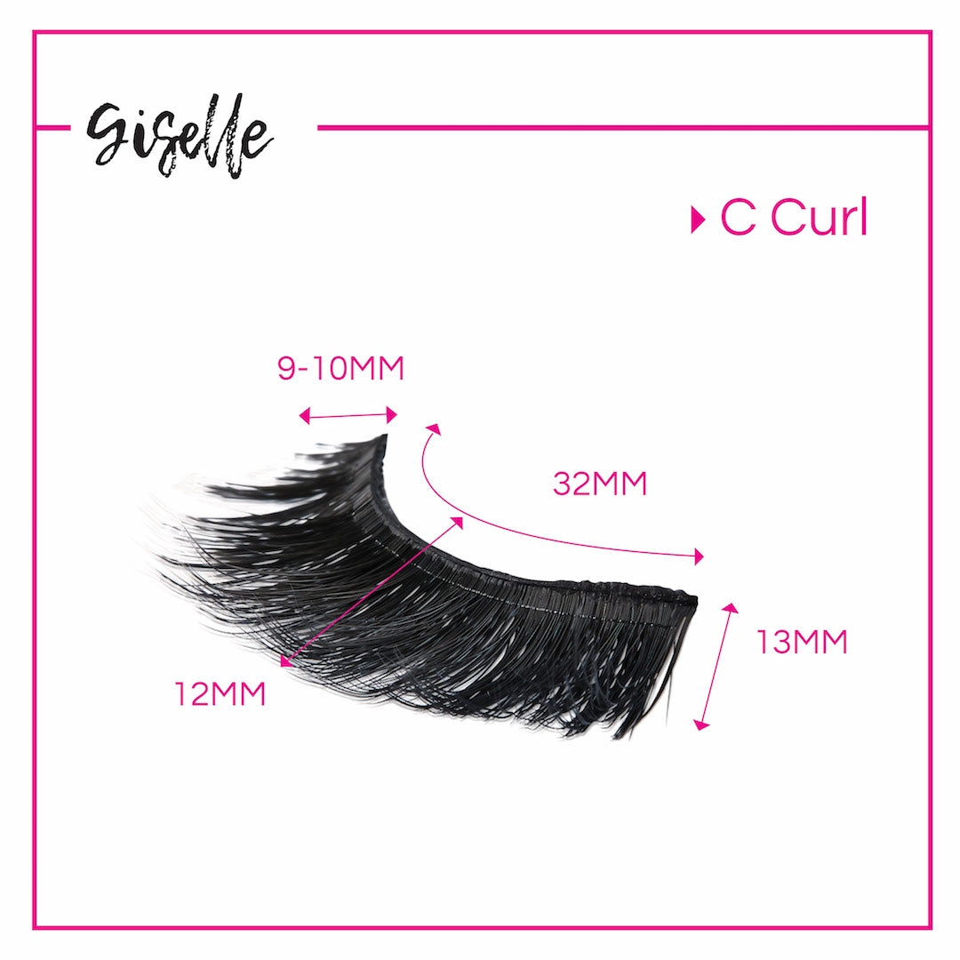 GladGirl False Lashes Bundle - Giselle