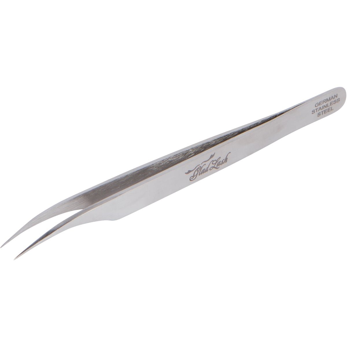 Glad Lash German Stainless Steel Tweezers Angular