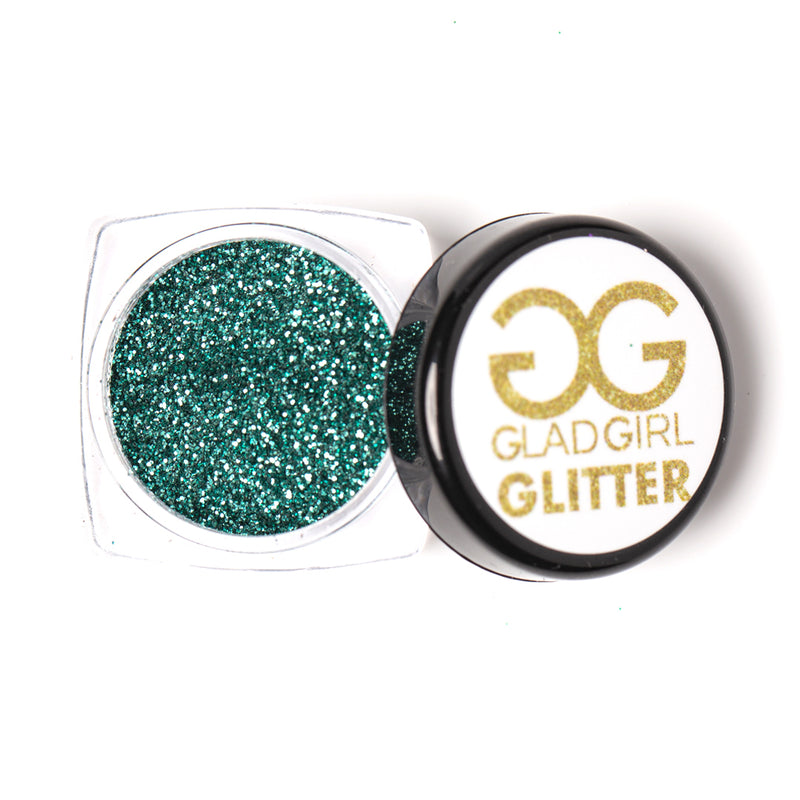 Eyelash Extension GladGirl Glitter – Teal Peace