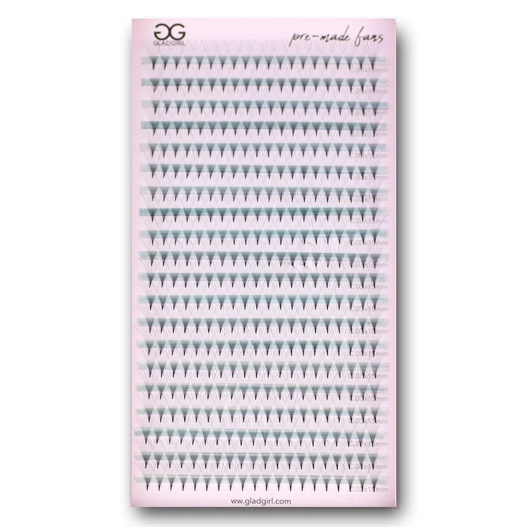 6D Heat Bonded PreMade Lash Fans